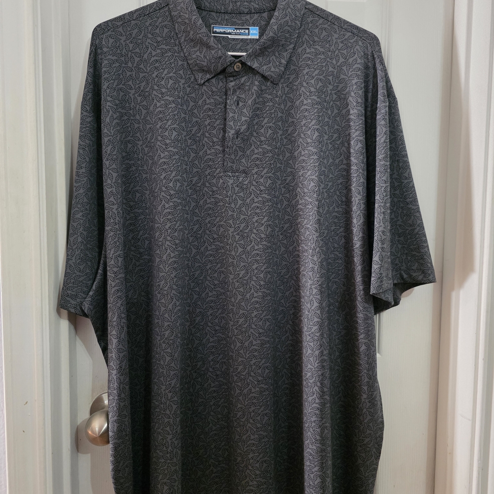 Roundtree & Yorke Dark Gray Polo Shirt